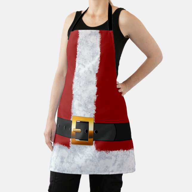Santa Suit festive fashion for all This Holiday Apron (Insitu)