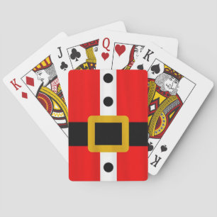 Santa Suit Playing Cards