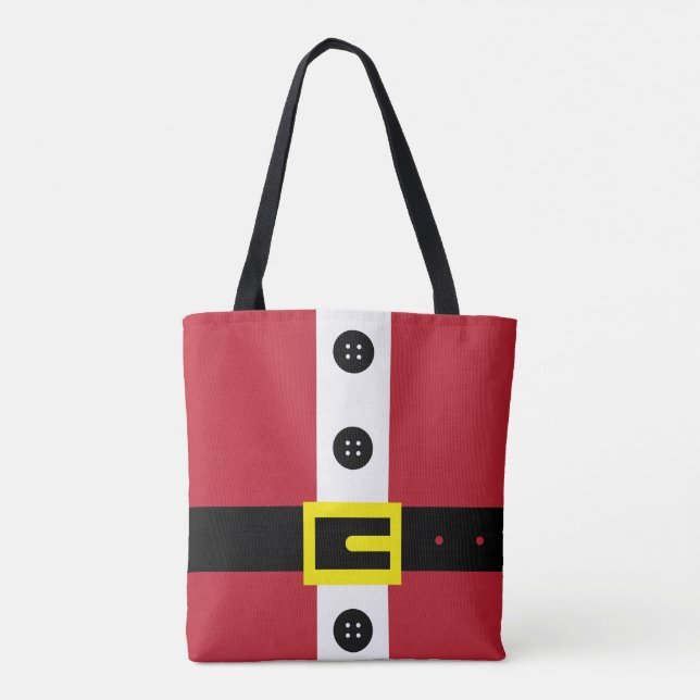 Santa Suit Tote Bag (Back)
