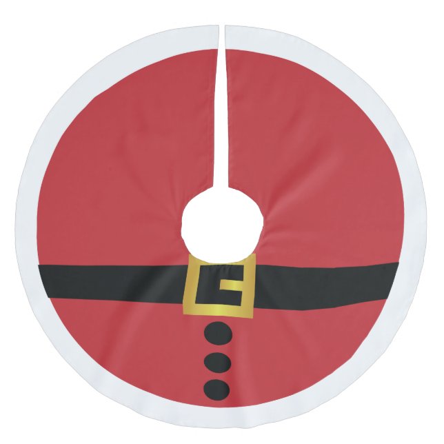 Santa Suit Tree Skirt (Front)