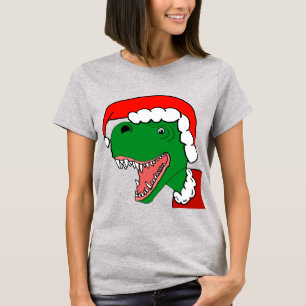 Santa T-Rex Shirt
