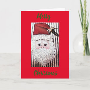 SANTA TAKE TIME OUT OF BUSY SCHEDULE FOR "YOU" HOLIDAY CARD