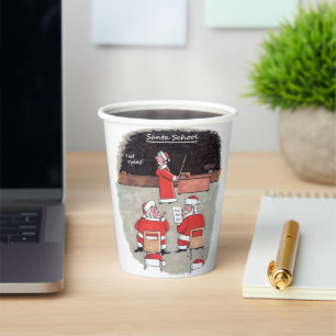 Santa Test paper cups