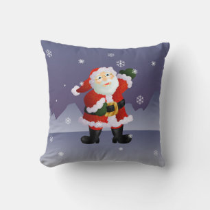 Santa Throw Pillow