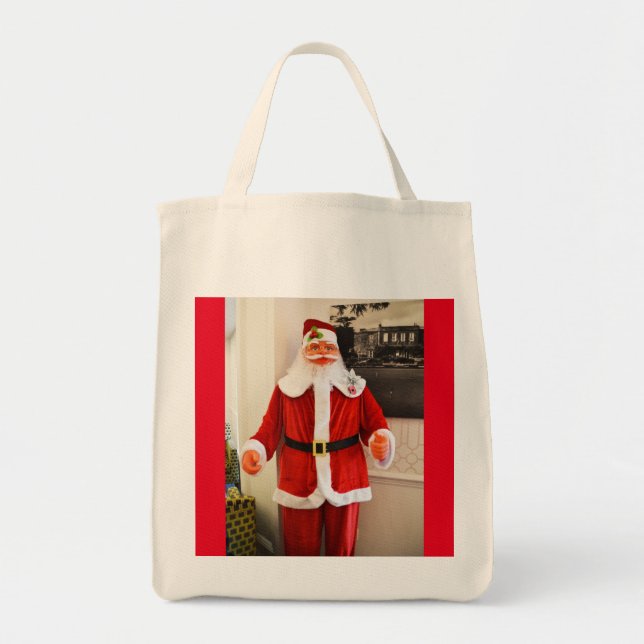 Santa Tote Bag (Front)
