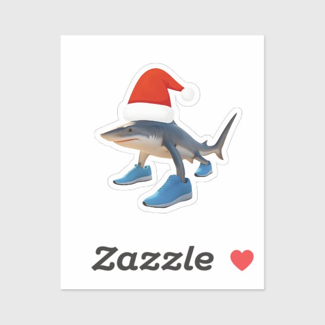 Santa Tralalero Tralala –Shark in Santa Hat (Sheet)