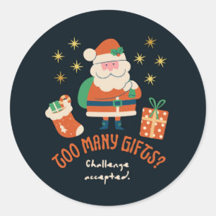 Santa & Tree Magic – Christmas Stickers & Invites