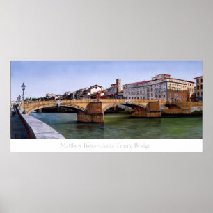 Santa Trinita Bridge Poster