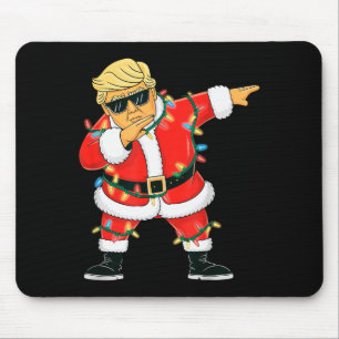 Santa Trump Christmas Dab Xmas Men Women Kids Mouse Pad