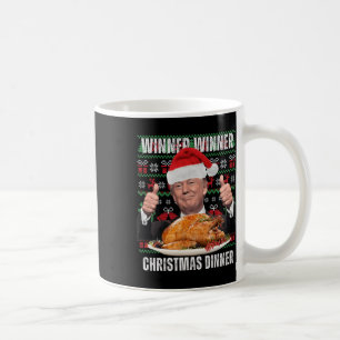 Santa Trump Christmas Humour Funny Trump Xmas 4  Coffee Mug