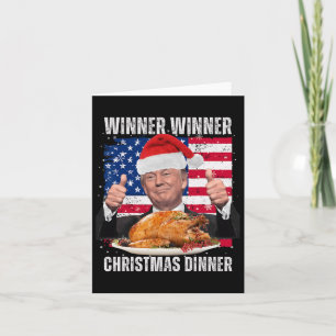 Santa Trump Christmas Humour Funny Trump Xmas Card