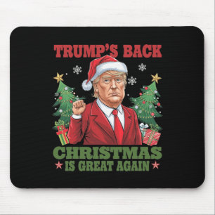 Santa Trump Dance Make Christmas Great Again Ugly Mouse Pad