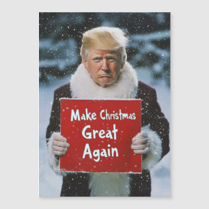 Santa Trump: “Make Christmas Great Again” Magnetic Invitation