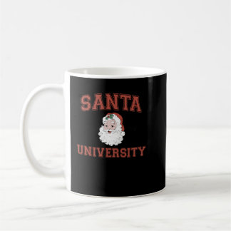santa university coffee mug