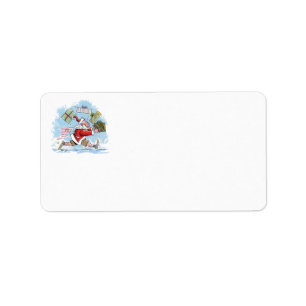 Santa Unprepared address labels