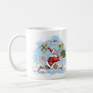 Santa Unprepared right hand coffee mug