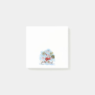 Santa Unprepared white note pads