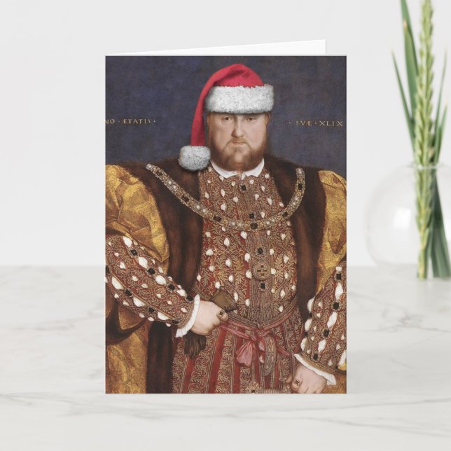 Santa VIII Greeting Card (Front)