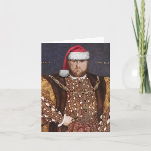 Santa VIII Note Card (Front)