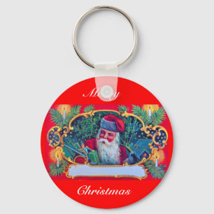 SANTA VINTAGE KEYCHAIN