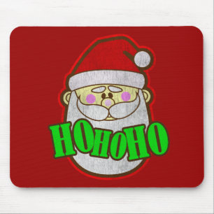 Santa Vintage Mouse Pad