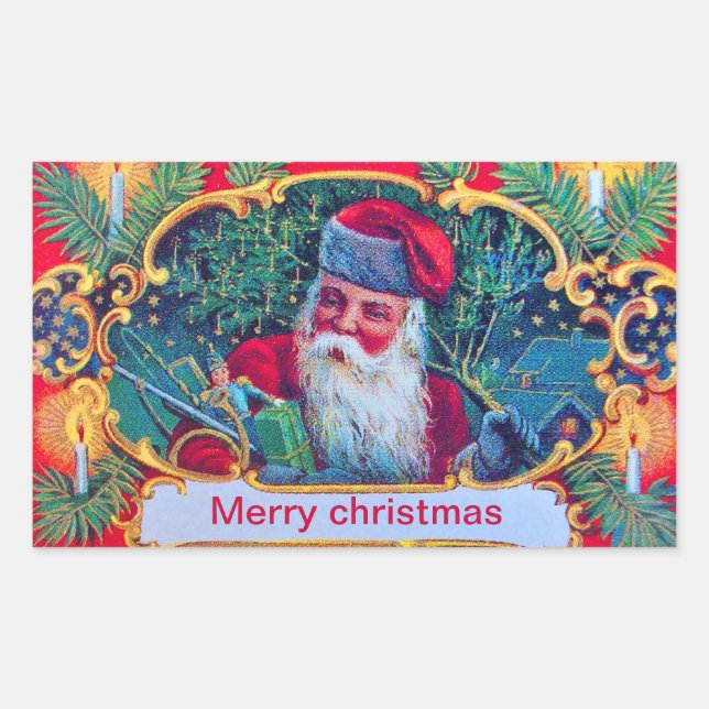 SANTA VINTAGE STICKER (Front)