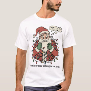Santa vs. The Lights – Holiday Breakdown Tee