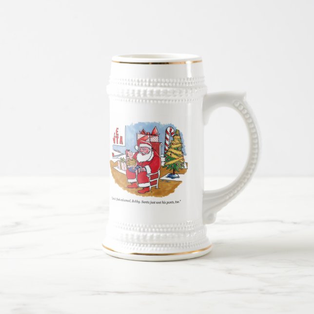 Santa Wet left hand stein (Right)