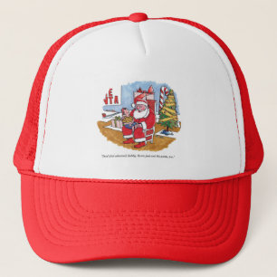 Santa Wet trucker hat