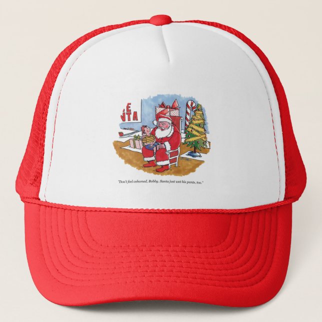 Santa Wet trucker hat (Front)