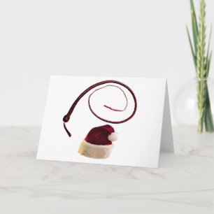 SANTA WHIP HOLIDAY CARD