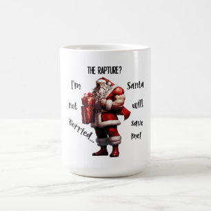 Santa Will Save Me Coffee Mug