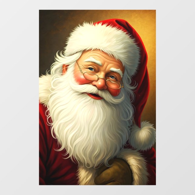 Santa Window Cling (Sheet)