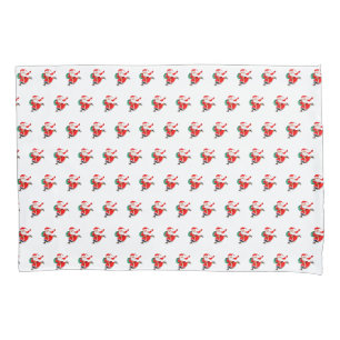 Santa with Gift Christmas Pillow Case