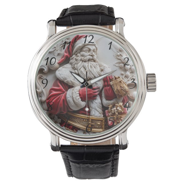 Santa with gifts for a joyous Christmas Watch (Front)