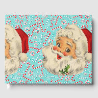 Santa with Peppermints