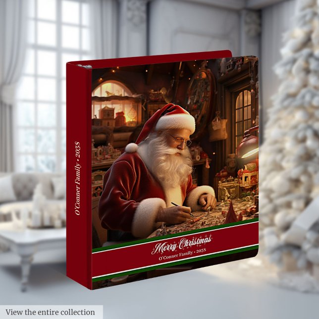 Santa Workshop Ring Binder Classic Holiday Album (Santa Workshop Ring Binder Classic Holiday Album)