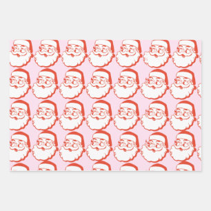 Santa Wrapping Paper Sheet