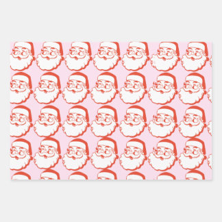 Santa Wrapping Paper Sheet