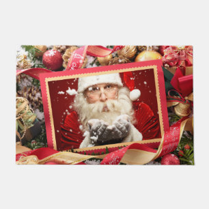 Santa / YOUR PHOTO custom door mats