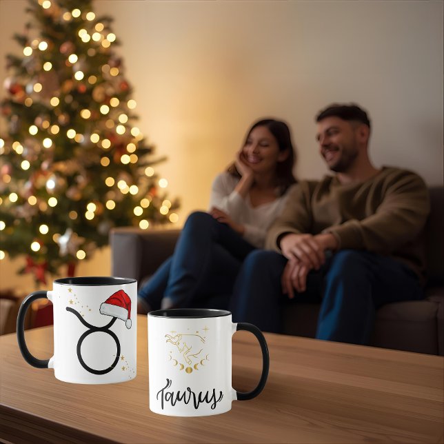 Santa Zodiac Taurus  Mug (Creator Uploaded)