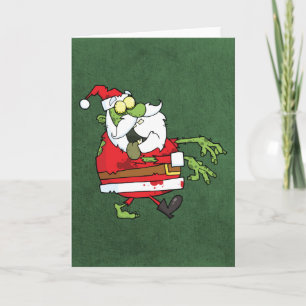 Santa Zombie Holiday Card