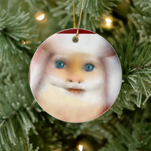 SantaClause series Ceramic Ornament (Tree)