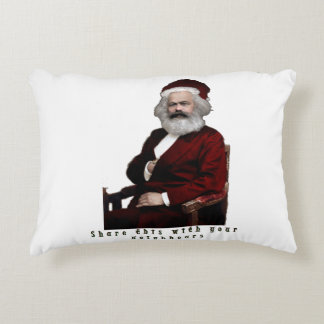 SantaKarl MarXmas Accent Pillow