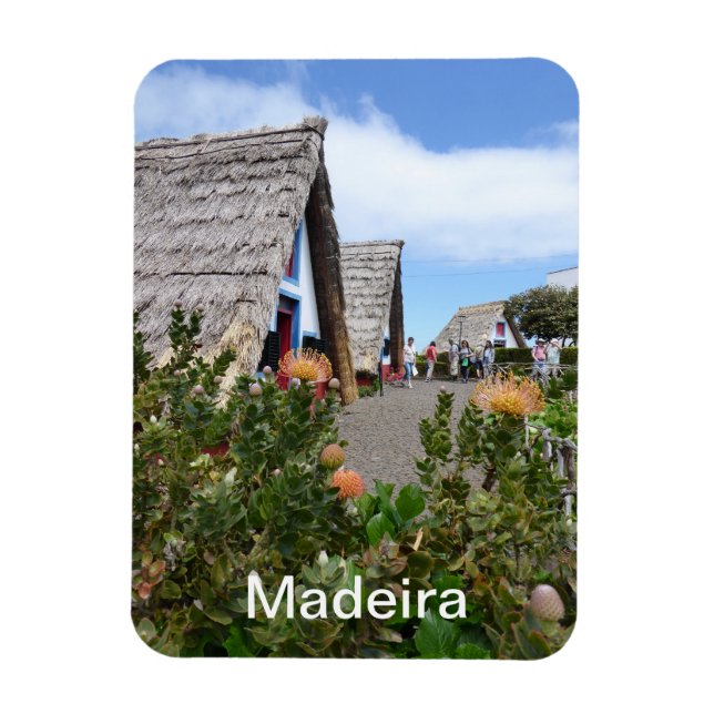 Santana - Madeira Magnet (Vertical)