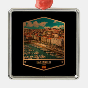 Santander Metal Ornament