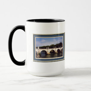 Sant'Angelo Bridge in Rome, Italy Mug