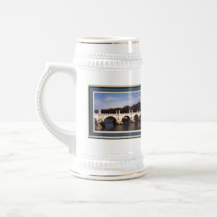 Sant'Angelo Bridge Rome framed Beer Stein