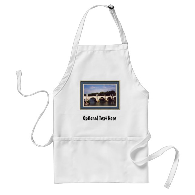 Sant'Angelo Bridge Rome framed Standard Apron (Front)