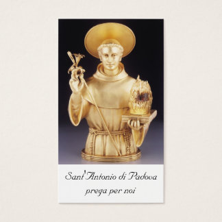 Sant'Antonio santino - st Anthony sainte carte